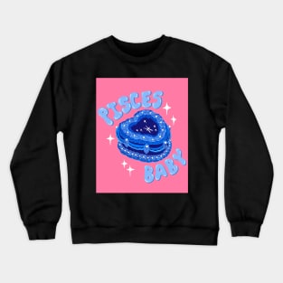 pisces cake Crewneck Sweatshirt